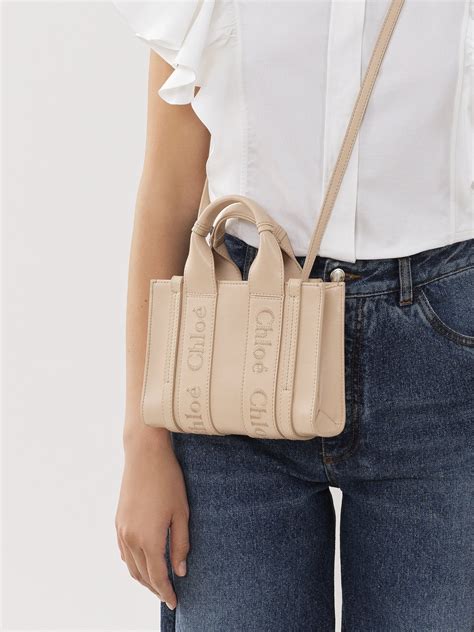 chloe miniature|chloe mini tote bag.